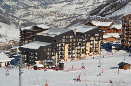 Résidence Villaret - studio cabine pour 4 personnes vue sur les pistes MAE-5414