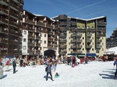 Résidence Carlines I - Studio 4 personnes au pied des pistes aux Ménuires MAE-5694