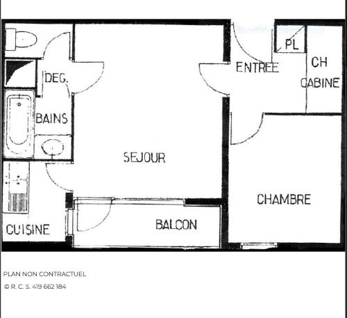 Résidence Jetay - Appartement 6 personnes aux Ménuires MAE-4654