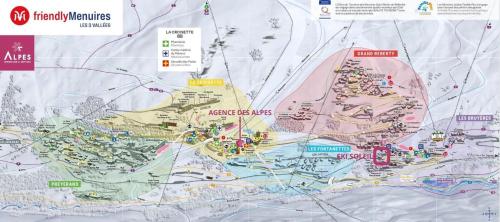 Résidence Ski Soleil - Charmant appartement 5 personnes avec cuisine équipée MAE-4854