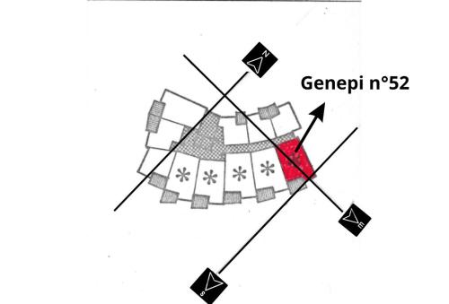Résidence Genepi - Studio 4 personnes avec baignoir et balcon aux Ménuires MAE-5674