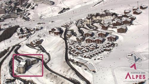 Résidence Median - Charmant studio situé aux Ménuires pour 3 pax MAE-5854