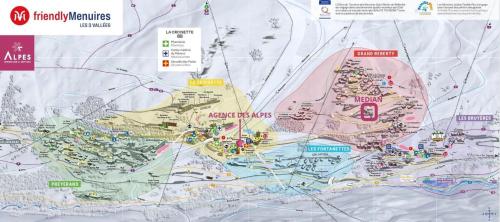 Résidence Median - Charmant studio situé aux Ménuires pour 3 pax MAE-5854