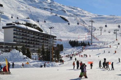 Résidence Aravis - Studio pour 3 personnes avec blacon exposé Sud MAE-5944