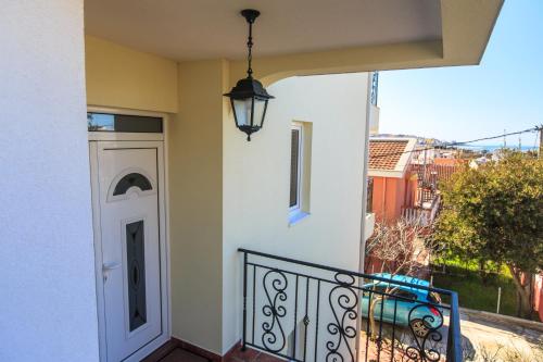 Balkón nebo terasa v ubytování Apartments Aleksić