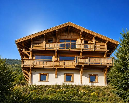 CHALET ALTITUDE 808 piscine intérieure, 9 chambres