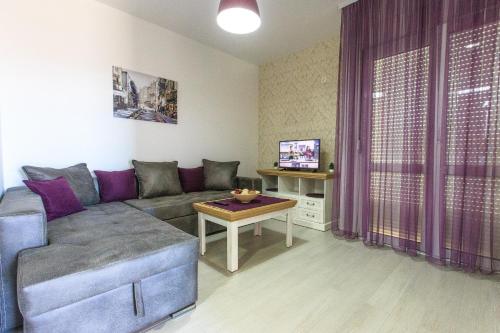 Posezení v ubytování Apartments Aleksić