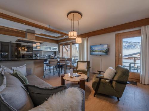 Appartement 4 pièces à Morzine avec parking, piscine l'été