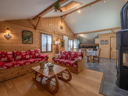 Appartement T3 centre Morzine 100m des pistes avec parking, wifi, 6 personnes