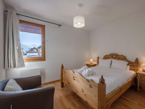 Duplex 3 chambres, cheminée, 7 pers, Morzine