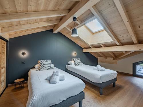 Appartement moderne, 5 chambres, au pied des pistes de Morzine, parking inclus