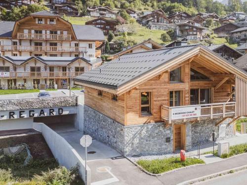 Chalet contemporain avec sauna et terrasse à Morzine