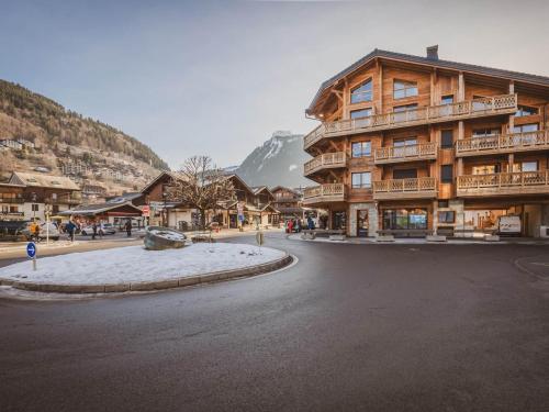 Hypercentre Morzine, 3 ch / 7 pers, parking & balcon