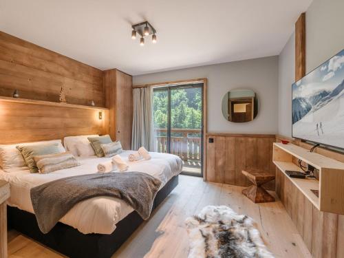 Chalet neuf à Morzine pour 10 pers., vue montagne, parking