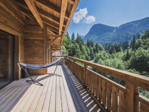 Chalet neuf à Morzine pour 10 pers., vue montagne, parking