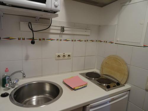 Кухня или кухненски бокс в Landpension Gutshof Grossheringen