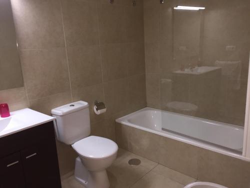 Koupelna v ubytování Apartamento Atlántico