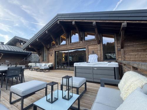 Chalet avec parking - 14 pers.