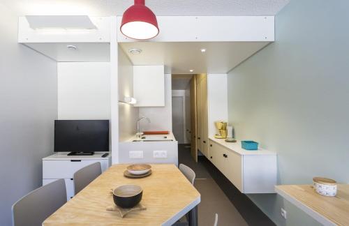 Résidence Belles Challes - Studio 4 personnes pîed des pistes MAE-7934