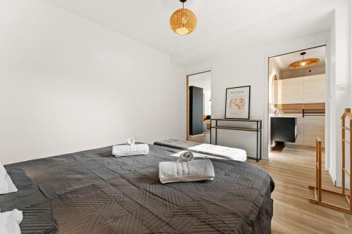 Luxury 3-bedroom apartment, air-conditioned, with spa