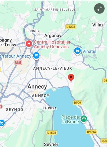Studio Cosy à 300 m du Lac Petit Port Annecy