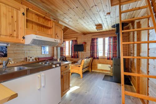 Dapur atau dapur kecil di Nordseter Hytter
