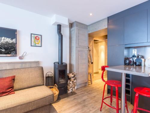 Appartement avec Poêle à Bois et Accès Direct Pistes