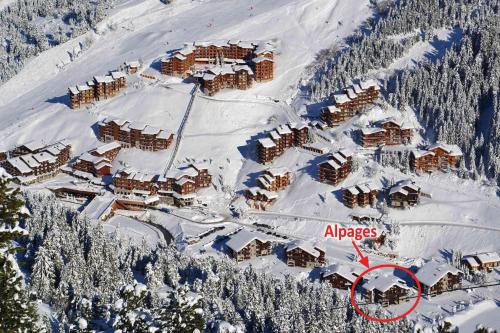 Résidence Alpages Mottaret B - CHARMANT 2 PIECES CABINE DANS UNE RESIDENCE CALME - WIFI INCLUS MAE-0814