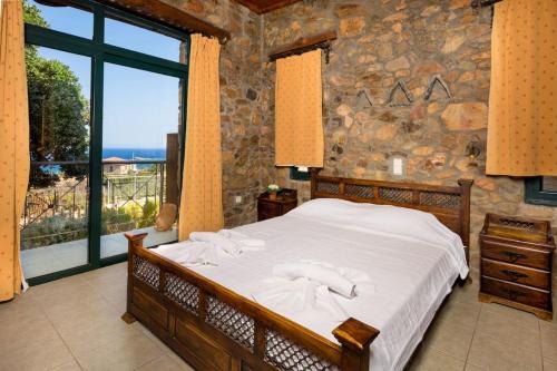Amazing sea views at villa Elafonissi with private pool, near Elafonissi beach