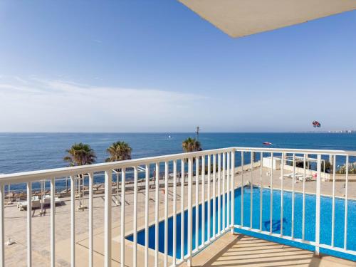 Apartment beach front sea view