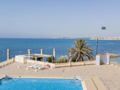 Apartment beach front sea view