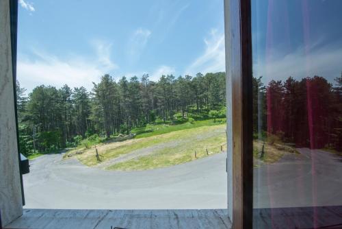 a view of a road from a window at Cuccaro Club - Val di Vara e Cinque Terre in Rocchetta di Vara
