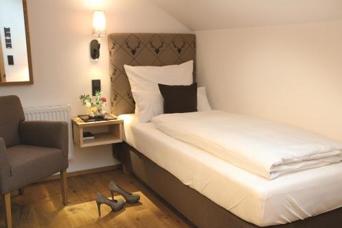 Cama o camas de una habitación en Sepperlwirt