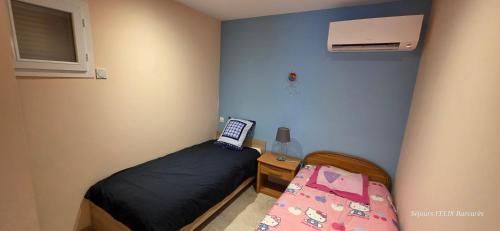LE BARCARES - logement "Embrun" climatisé 2 chambres avec terrasse - plage, village de Noëlet commerces à pied - parking - 4 personnes - chien accepté
