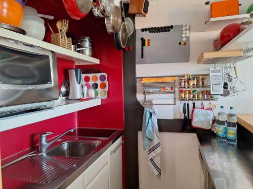 Résidence Tournavelles - Charmant appartement 2 pièces 5 personnes au pied des pistes et des commerces, proche de l'ESF et de la garderie dans le village MAE-6964