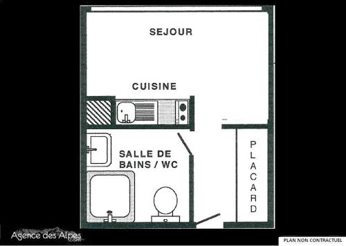 Résidence Combes - Appartement 2 personnes aux pieds des pistes aux Menuires avec vue panoramiqe MAE-4084