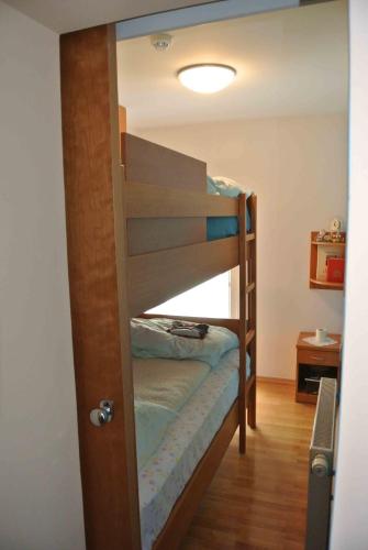 a bunk bedded room with a bunk bed in a room at Vila Park in Rogaška Slatina