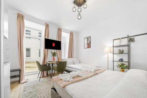 Premium Apartments, 10min to the city center, kitchen, no Elevator