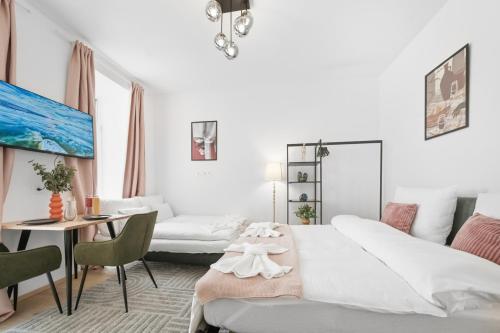 Premium Apartments, 10min to the city center, kitchen, no Elevator