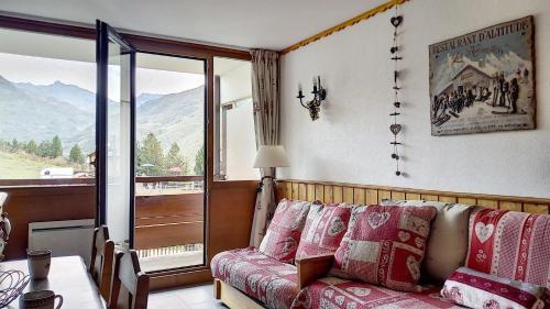 Résidence Les Charmettes - Studio lumineux avec coin montagne · Au pied des pistes · Balcon MAE-2834