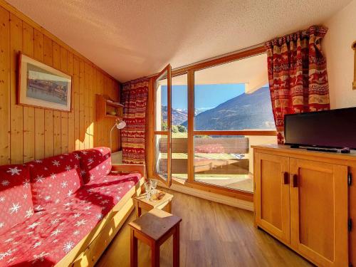 Résidence Grande Masse - Studio lumineux · Départ et retour skis aux pieds · Balcon MAE-3354