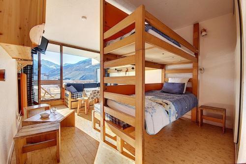 Résidence Chaviere - Studio lumineux · Départ et retour ski aux pieds · Balcon vue sur pistes MAE-3534