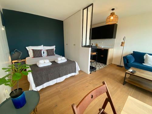 Le Casanova - Studio en centre ville avec climatisation et Wi Fi
