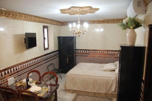 Cama o camas de una habitación en Luxury Apartment Plus Ultra