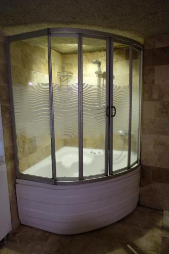 Koupelna v ubytování Anatolia cave hotel Pension