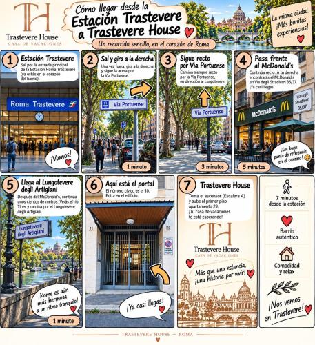 Trastevere House - Portaportese - Testaccio