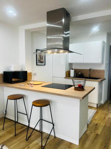 appartement cosy et lumineux avec parking gratuit