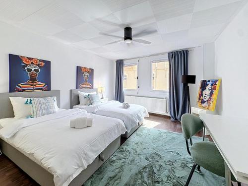 Mercury House Montreux 110 m2, Centre, Parking Privé, Gare 500m