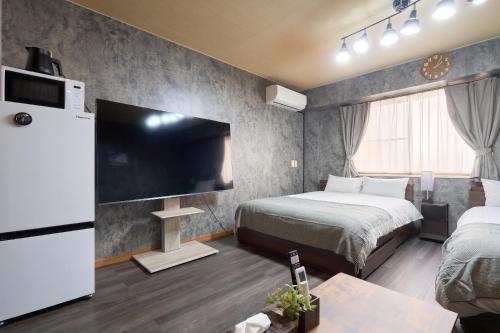 Oasis Kamata Studio near Haneda, 5 Guests, Early Check-in, Disney Land WiFi
