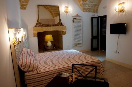 Кровать или кровати в номере Dimore Ducali